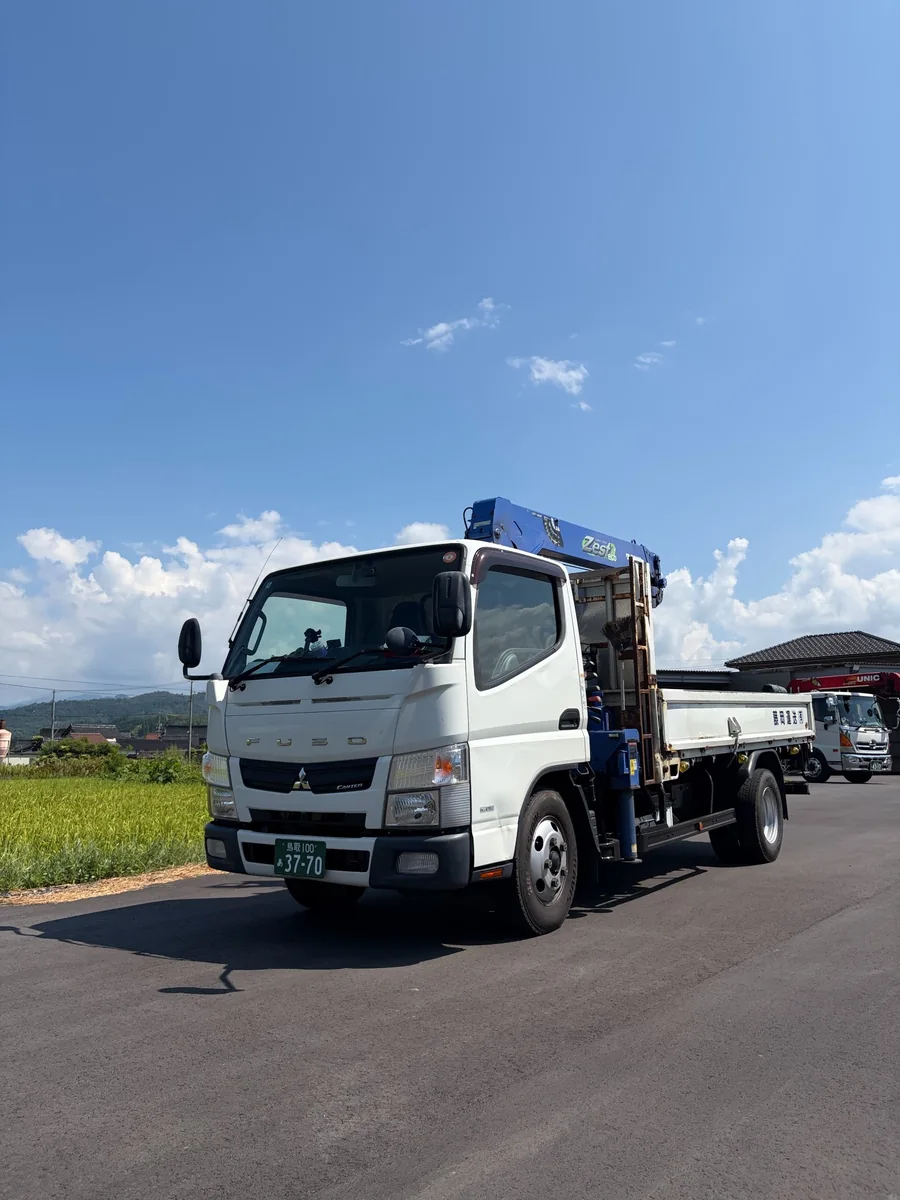 藤岡運送の2tユニック車